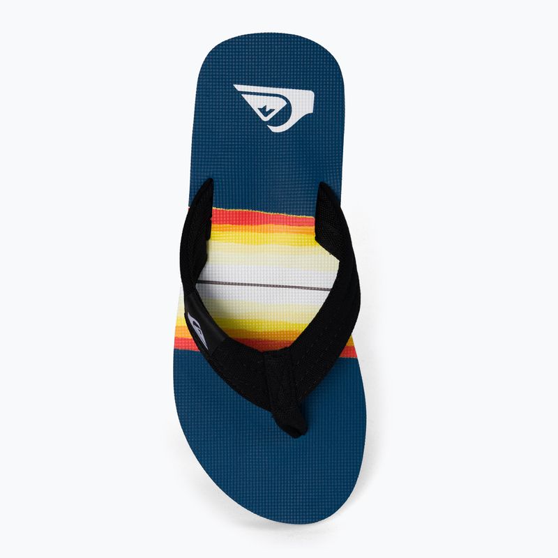 Infradito Quiksilver Molokai Layback da uomo, blu 6