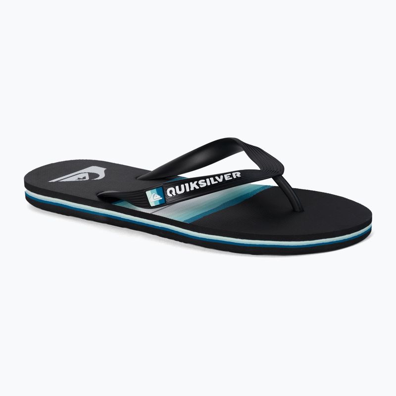 Infradito Quiksilver Molokai Resnt da uomo nero