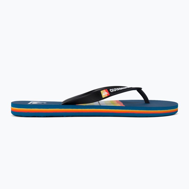 Infradito Quiksilver Molokai Resntnt blu da uomo 2