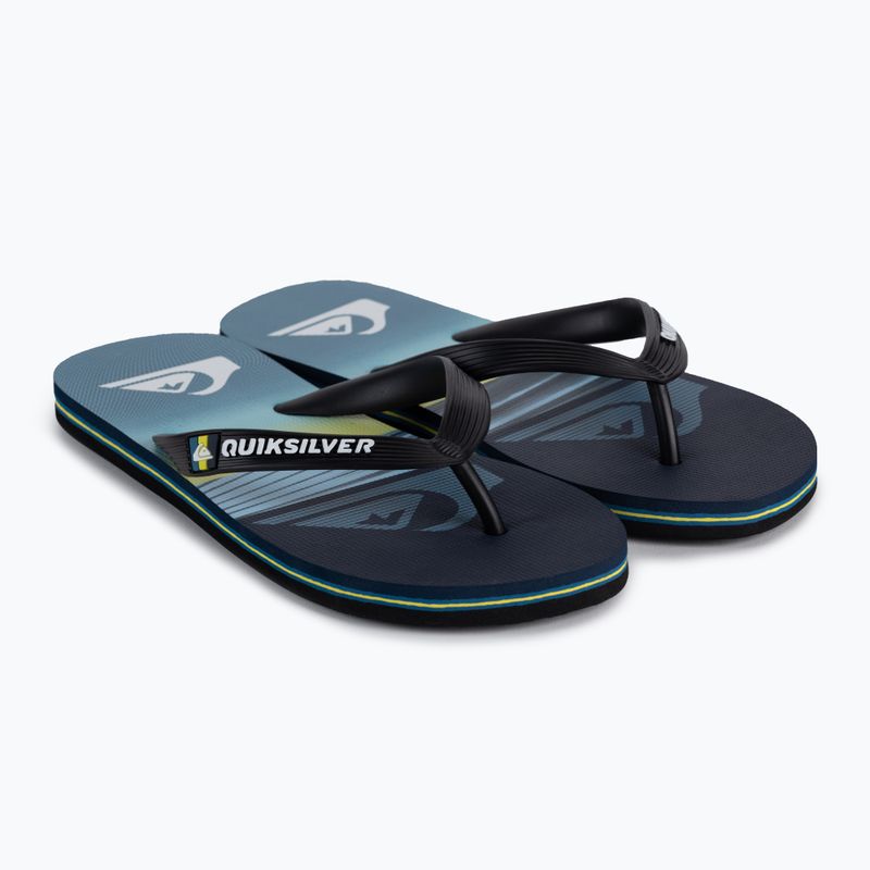 Infradito Quiksilver Molokai Panel blu 1 da uomo 5