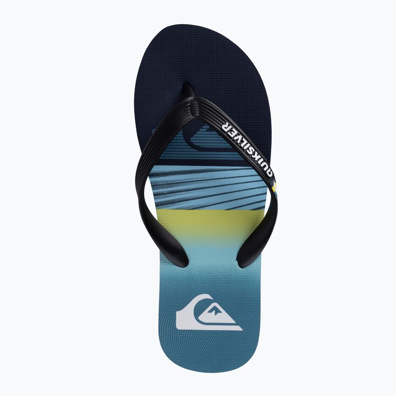 Infradito Quiksilver Molokai Panel blu 1 da uomo 6