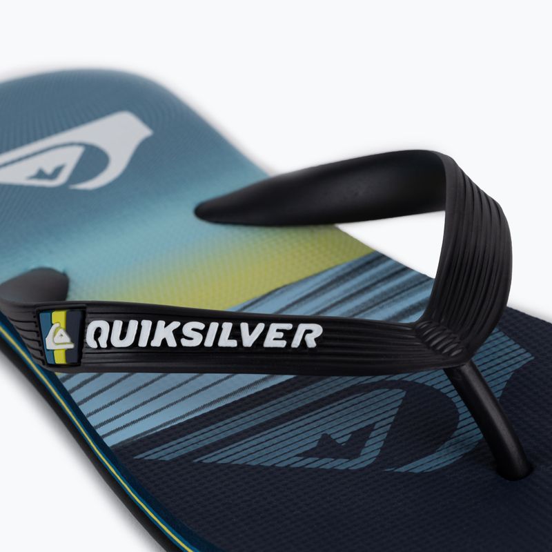 Infradito Quiksilver Molokai Panel blu 1 da uomo 7