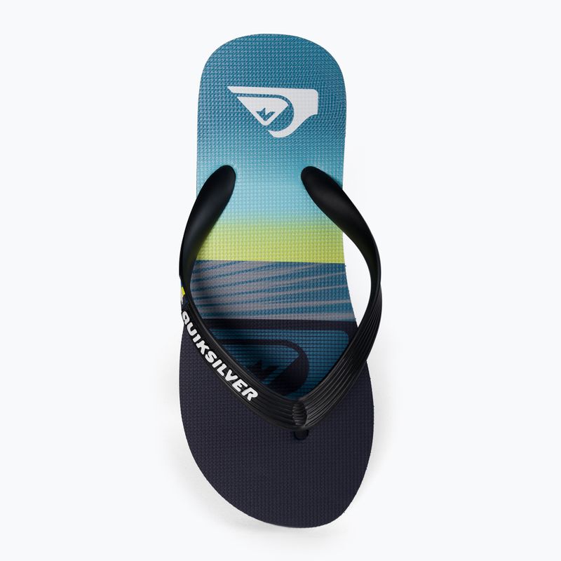 Quiksilver Molokai Art blu 1 infradito per bambini 6