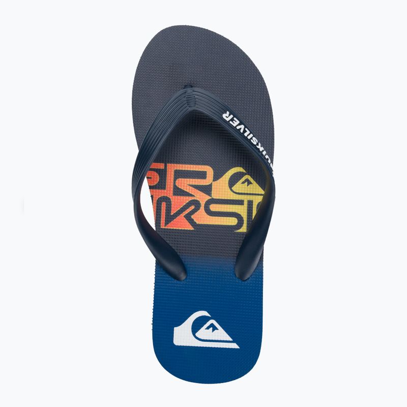 Infradito Quiksilver Molokai Art blu per bambini 6