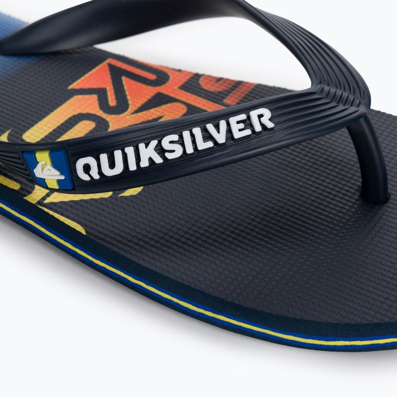 Infradito Quiksilver Molokai Art blu per bambini 7