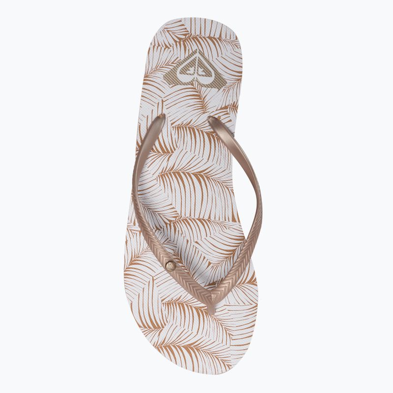 Infradito donna ROXY Bermuda Print J bianco/tan 6
