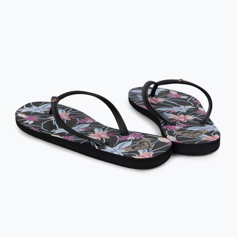 Infradito donna ROXY Bermuda Print J nero 3