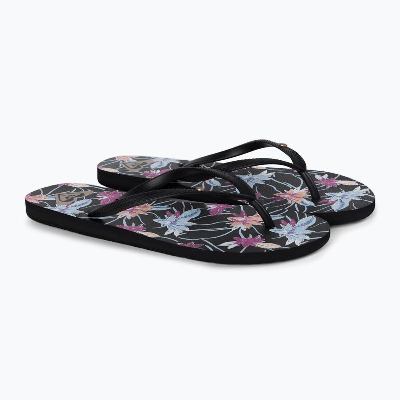Infradito donna ROXY Bermuda Print J nero 5
