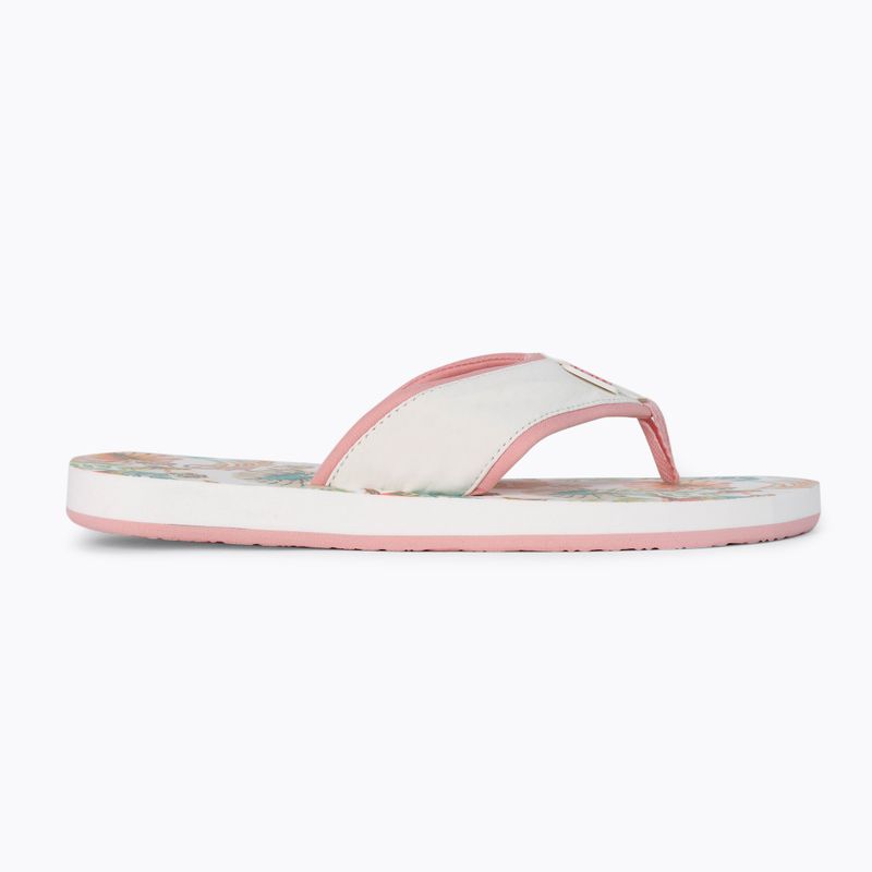 ROXY infradito donna Coastin Print bianco/rosa 2