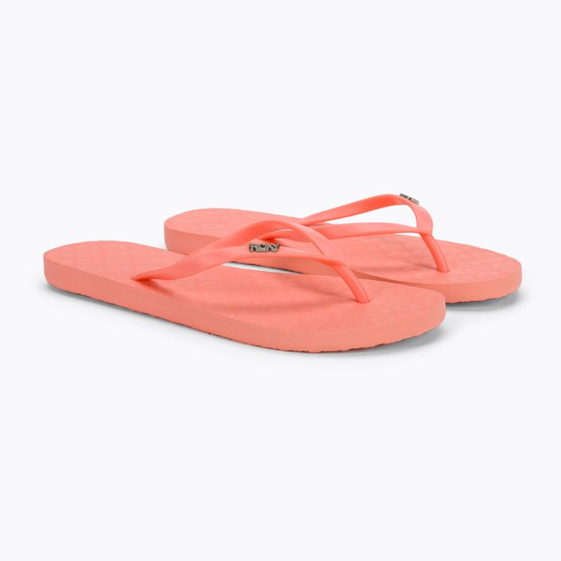 ROXY Viva IV infradito donna corallo caldo 5