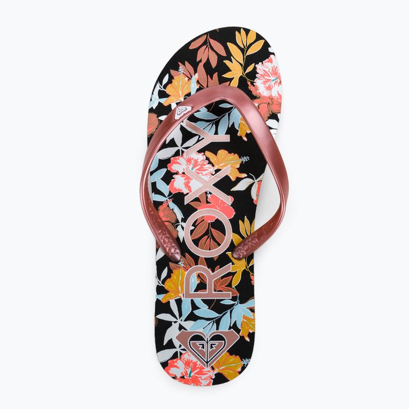 ROXY Tahiti VII infradito donna nero/rosa 6
