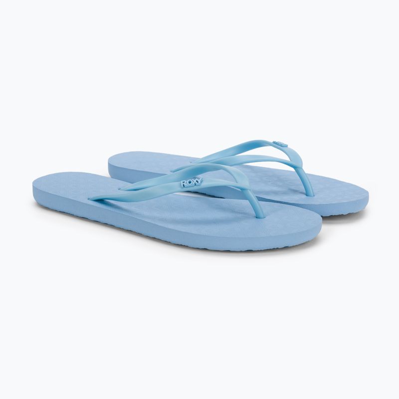 ROXY Viva IV infradito da donna blu chiaro 5