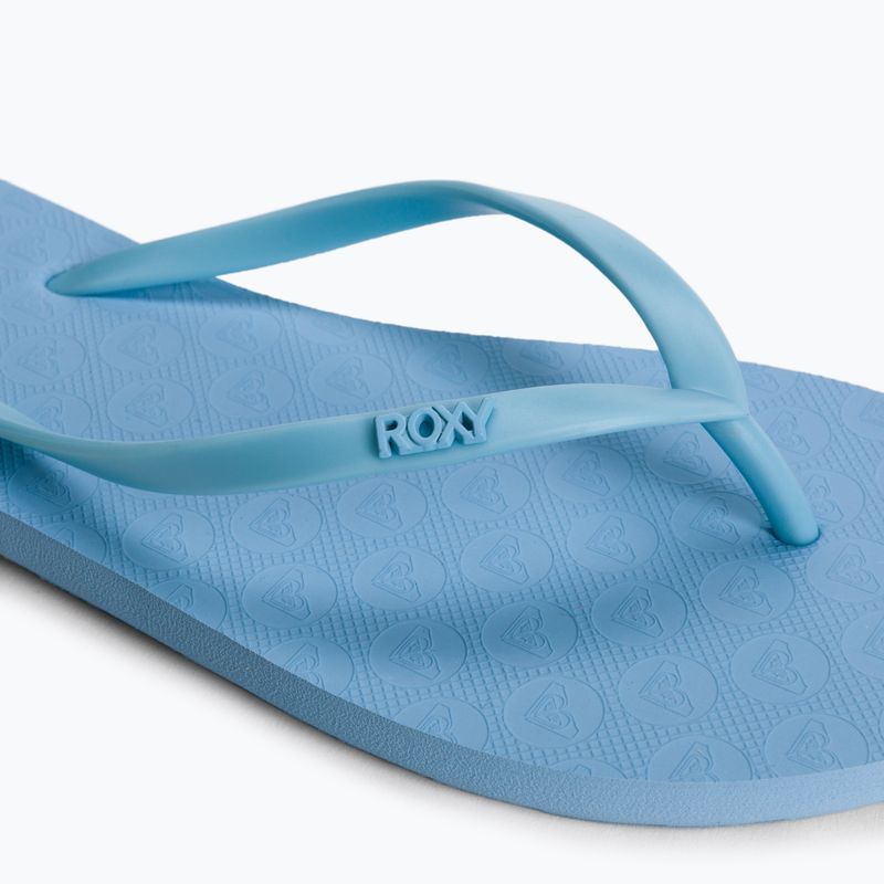 ROXY Viva IV infradito da donna blu chiaro 7