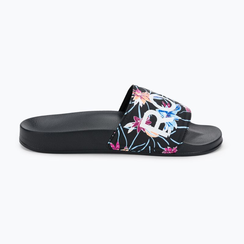 Infradito ROXY Slippy II da donna, nero/azela 2