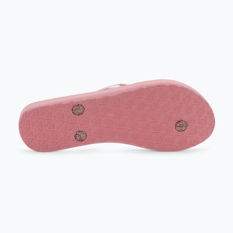Infradito ROXY Viva Sparkle donna oro rosa 4