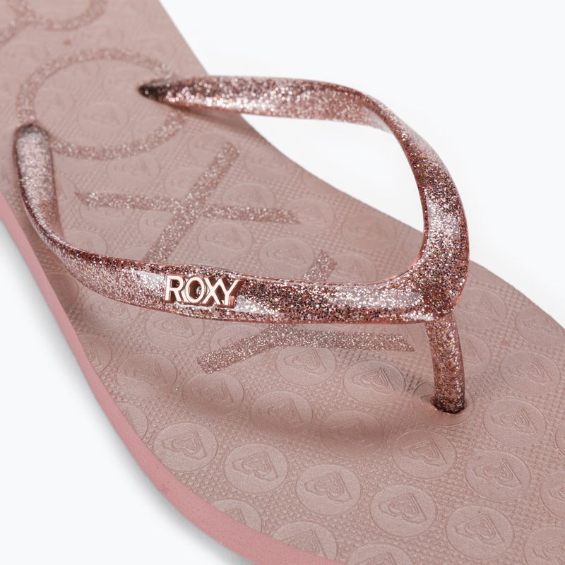 Infradito ROXY Viva Sparkle donna oro rosa 7
