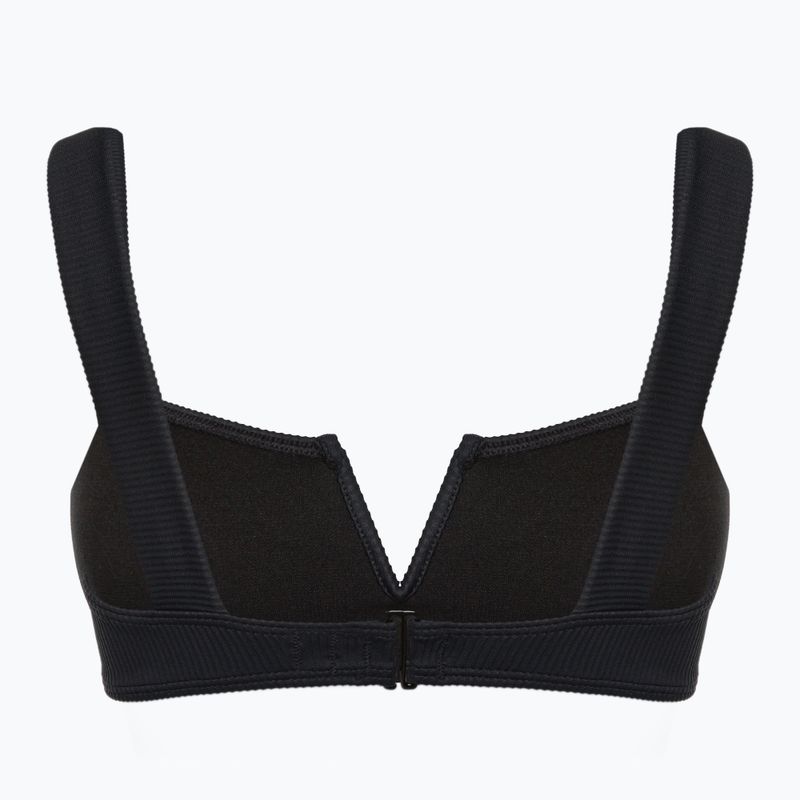 ROXY Love The Coco V - top del costume da bagno antracite 7