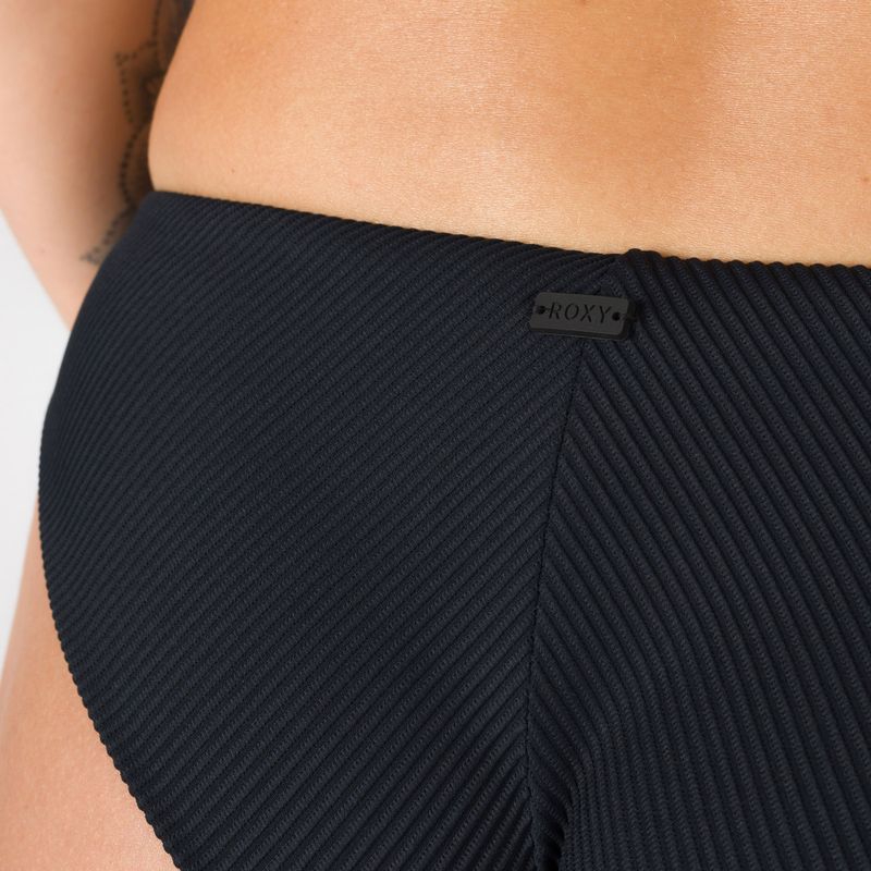 ROXY Love The Baja Cheeky - slip del costume da bagno antracite 4