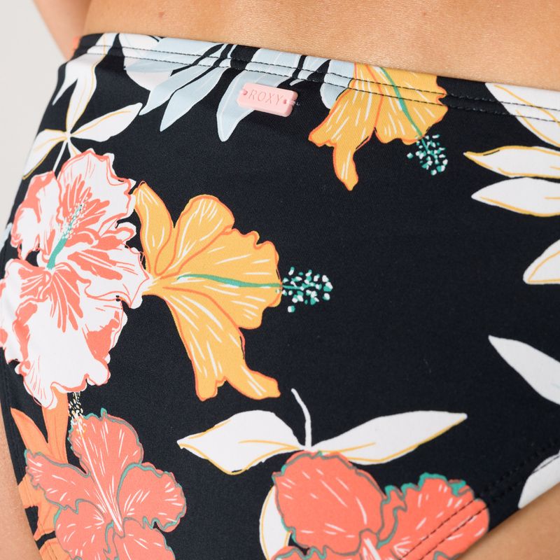 ROXY Beach Classics Moderate Coverage antracite/island vibes slip del costume da bagno 4