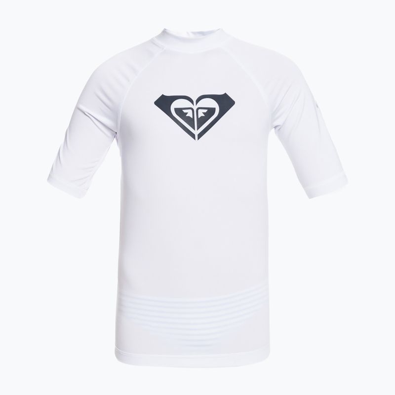 ROXY Wholehearted maglia da bagno per bambini di colore bianco brillante 5