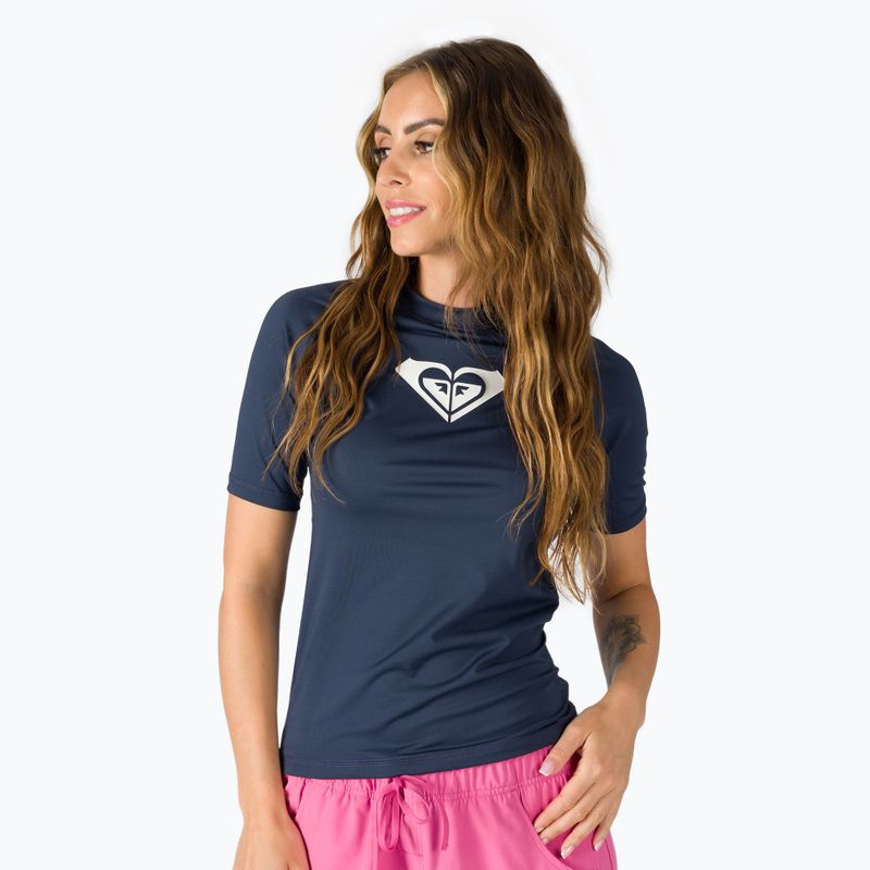 Maglietta da bagno donna ROXY Whole Hearted mood indaco