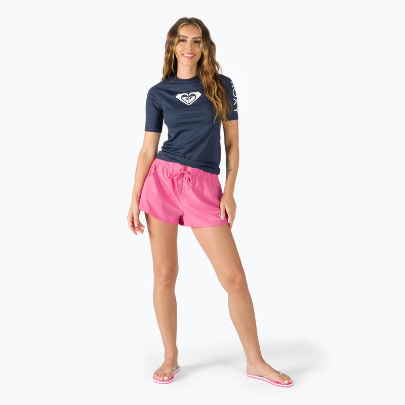 Maglietta da bagno donna ROXY Whole Hearted mood indaco 2
