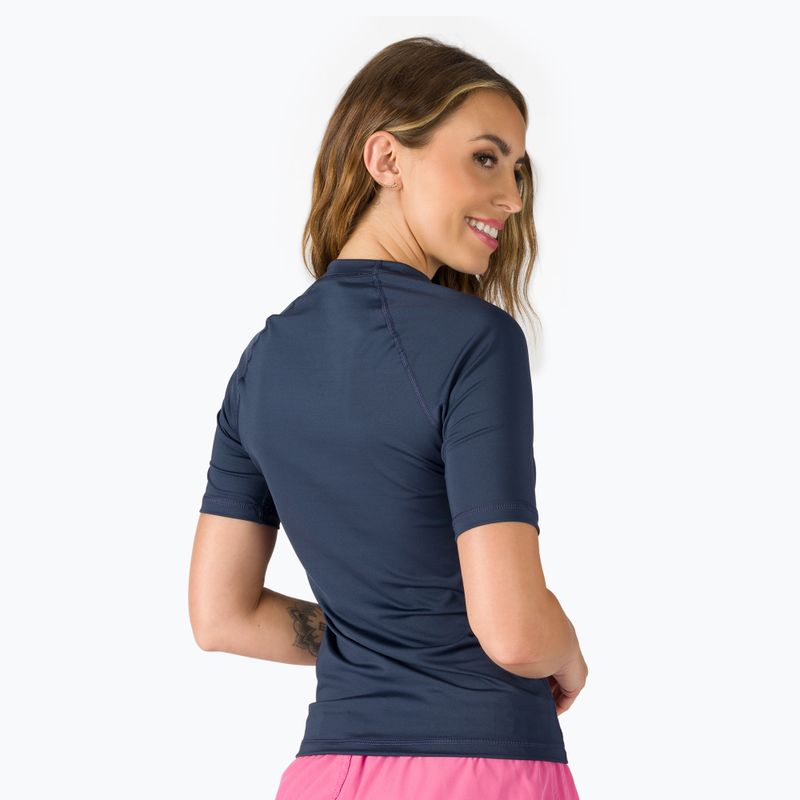 Maglietta da bagno donna ROXY Whole Hearted mood indaco 3