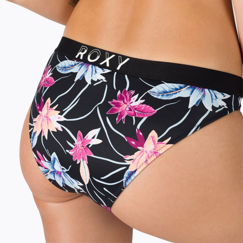 ROXY Active slip da bagno antracite/floreale 4