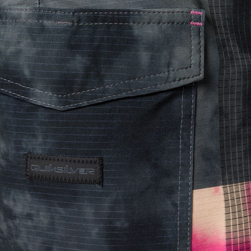 Pantaloncini da bagno Quiksilver Highlite Arch 19" rosa shocking da uomo 4
