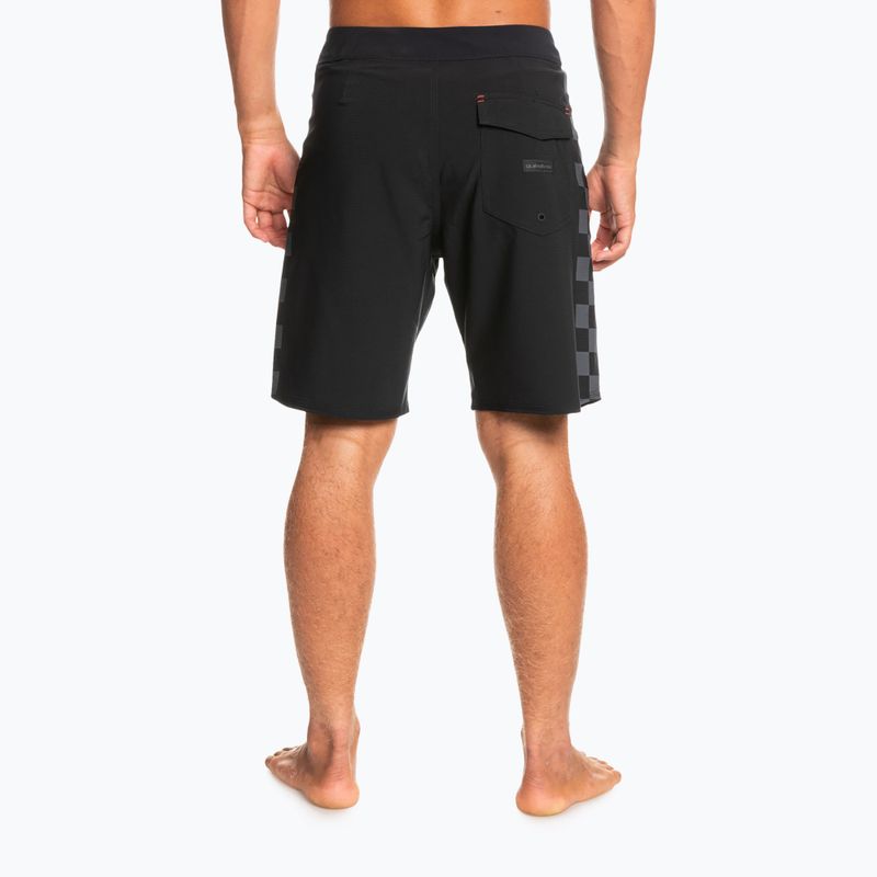 Pantaloncini da bagno Quiksilver Highlite Arch 19" da uomo 2022 nero 7