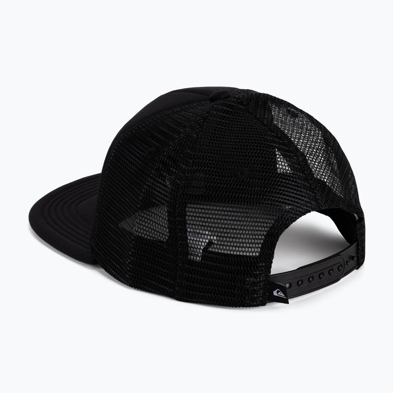 Cappello da baseball per bambini Quiksilver Hard Shred nero 3