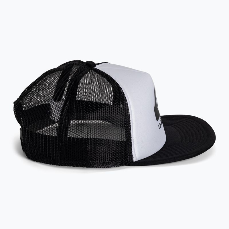 Berretto da baseball Quiksilver Foamslayer da uomo bianco/nero 2