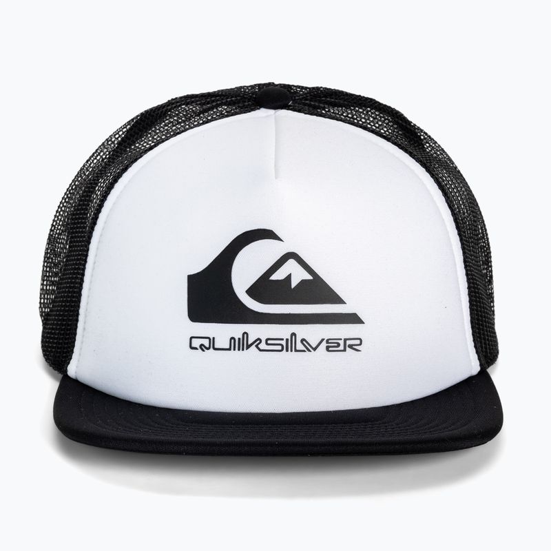 Berretto da baseball Quiksilver Foamslayer da uomo bianco/nero 4