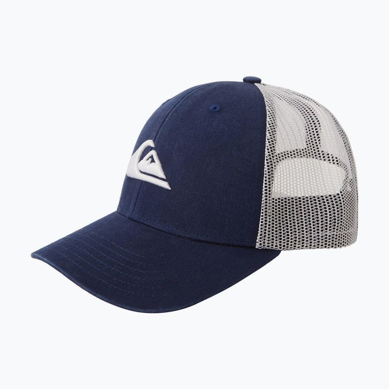 Berretto da baseball Quiksilver Grounder da uomo con mostrine blu 6