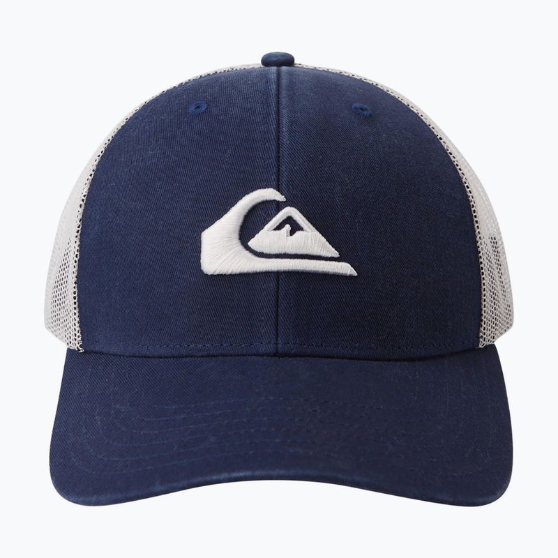 Berretto da baseball Quiksilver Grounder da uomo con mostrine blu 7