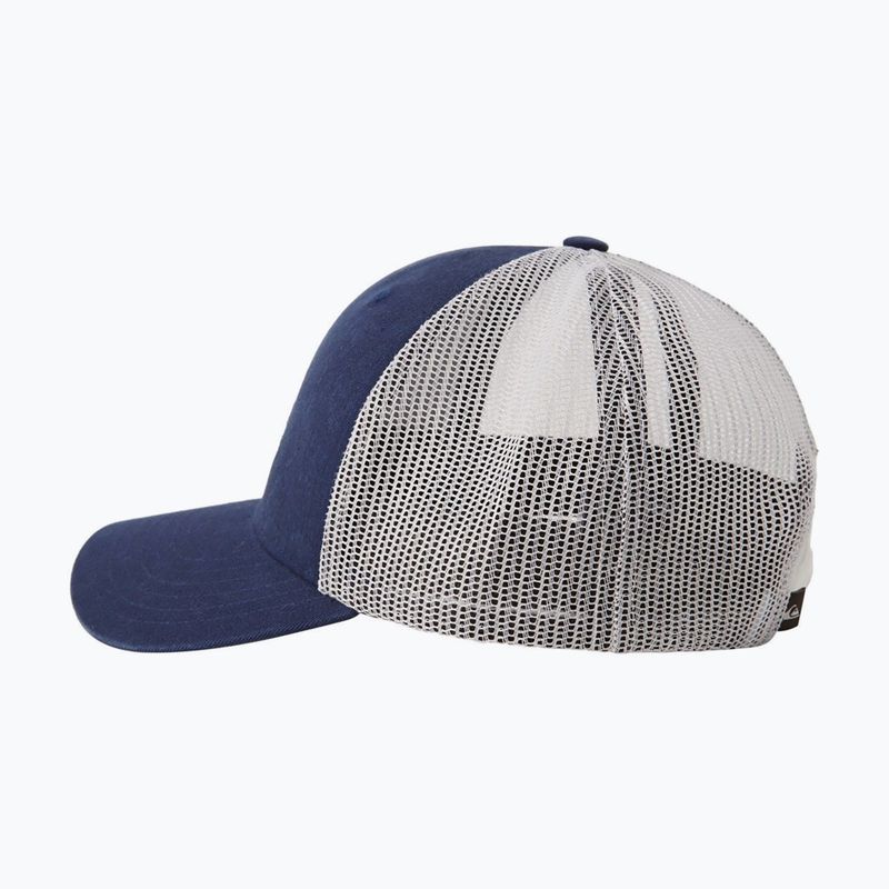 Berretto da baseball Quiksilver Grounder da uomo con mostrine blu 9