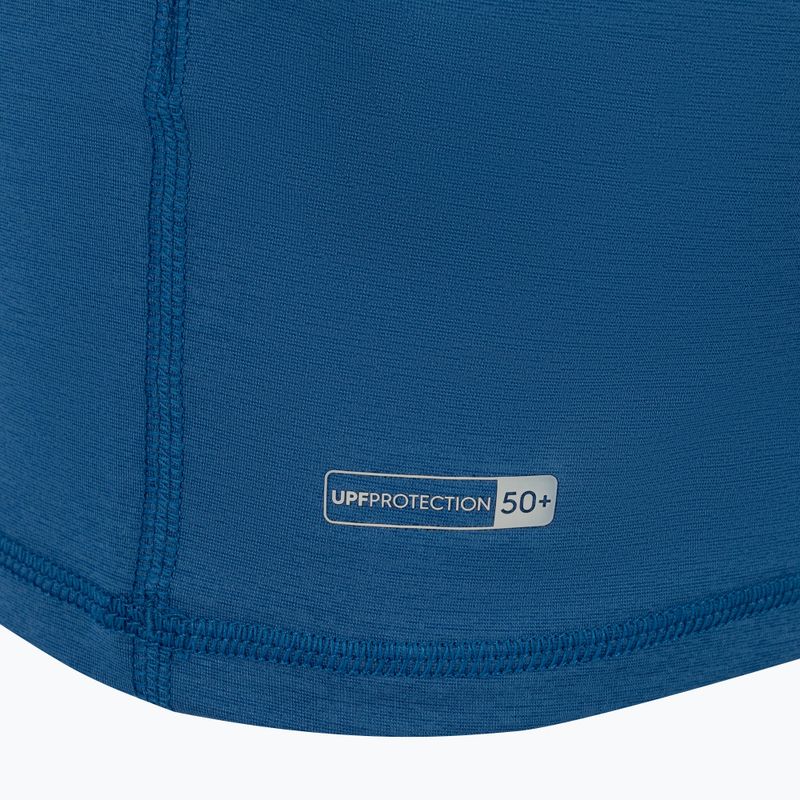 Quiksilver All Time vallarta blu heather maglia da bagno per bambini 5