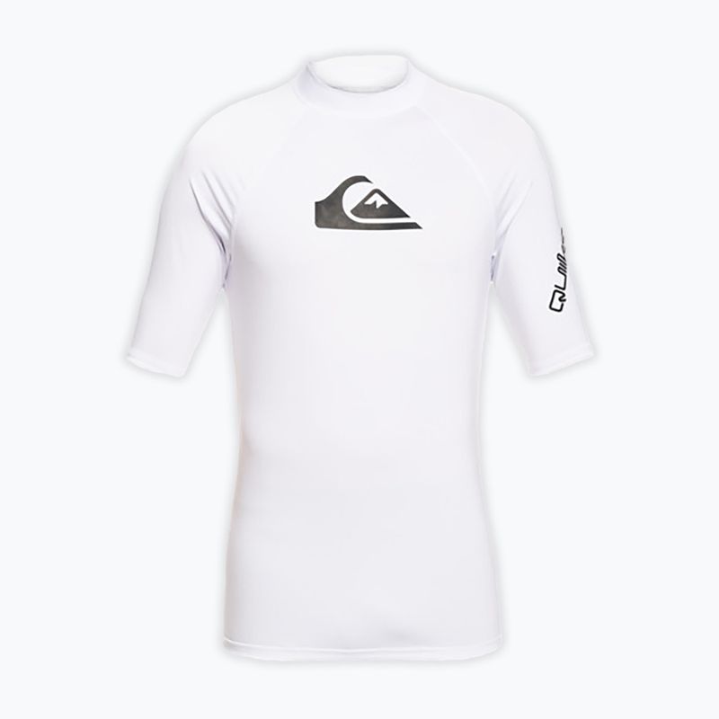 Quiksilver All Time B Sfsh maglia da bagno bianca per bambini