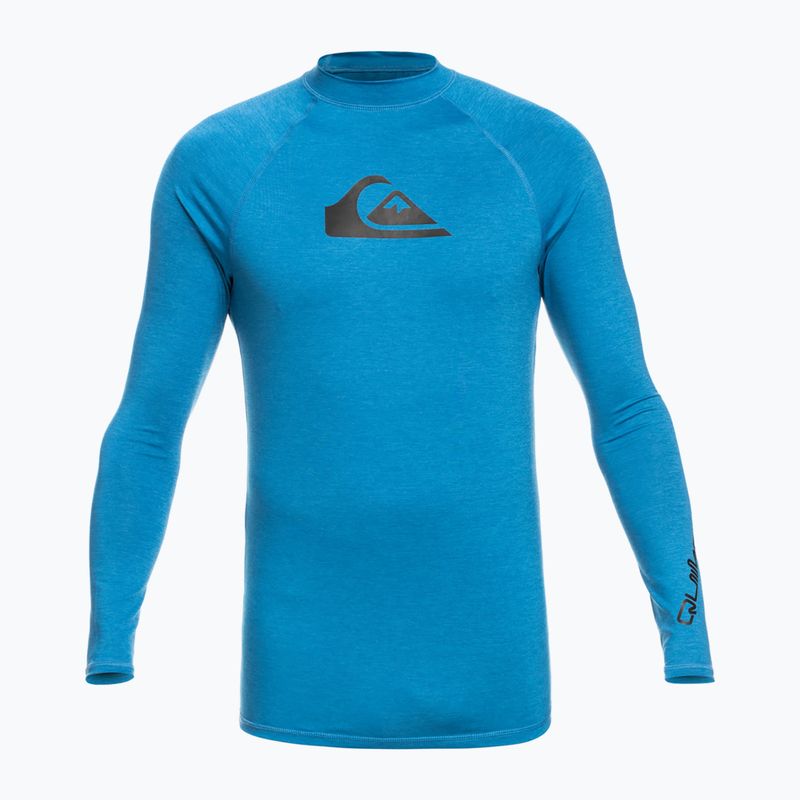 Quiksilver Uomo All Time vallarta blu heather swim longsleeve