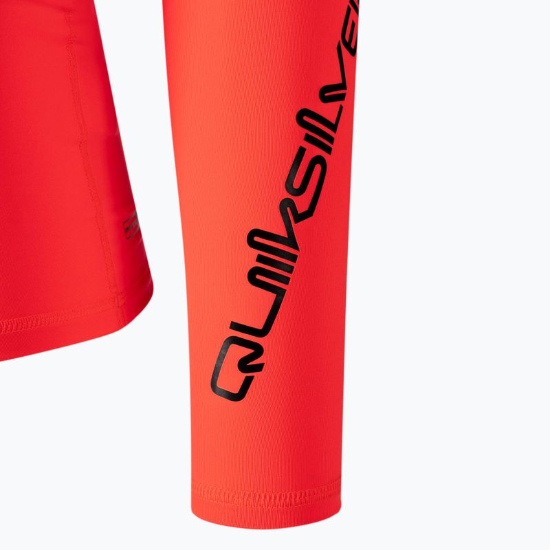 Quiksilver All Time manica lunga nuoto uomo corallo focoso 4