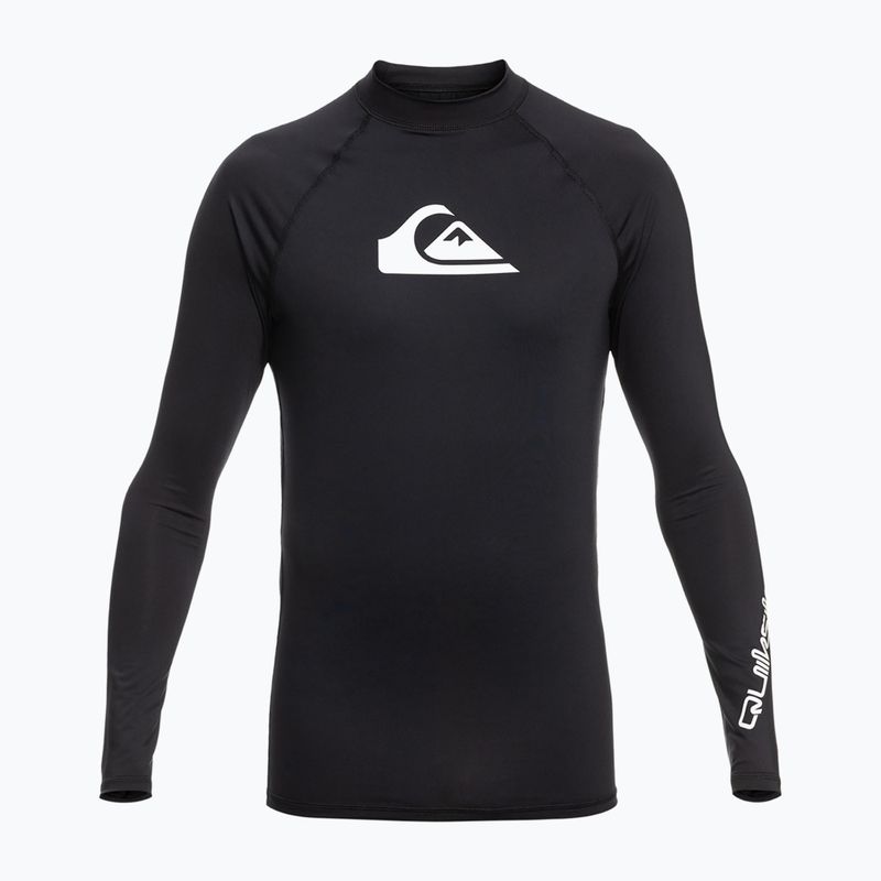 Quiksilver All Time Uomo manica lunga da nuoto nero