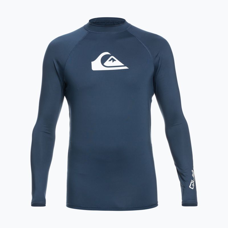 Quiksilver All Time, manica lunga da nuoto blu per bambini