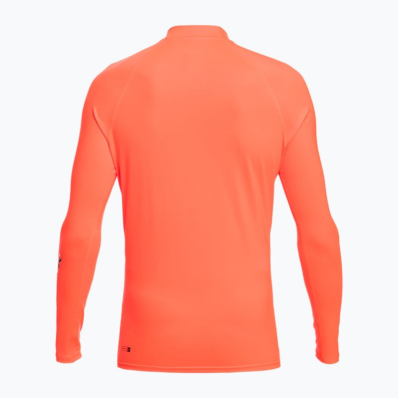 Quiksilver All Time corallo infuocato manica lunga da nuoto per bambini 2