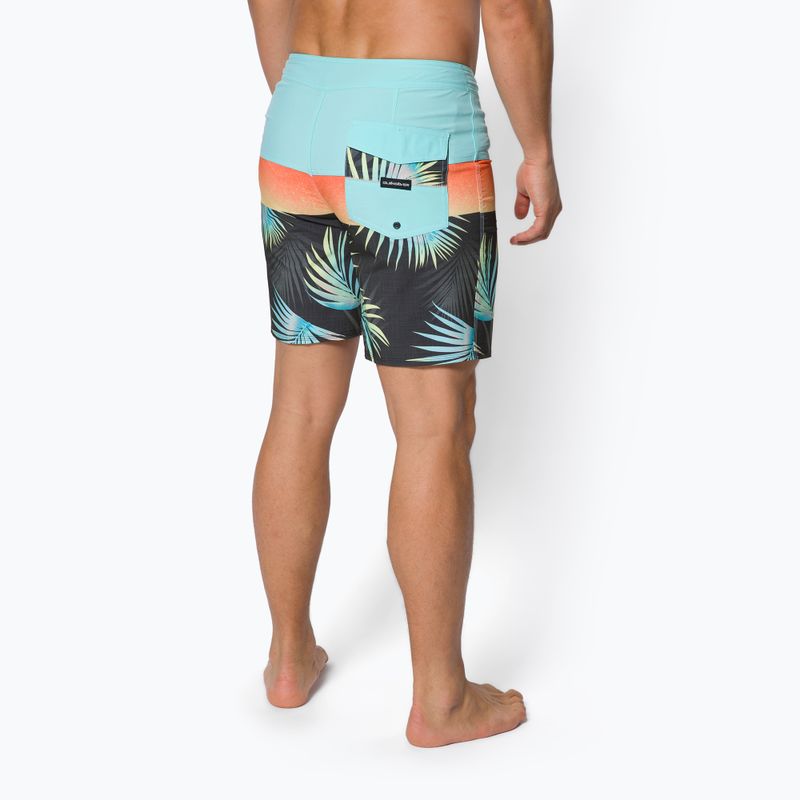 Pantaloncini da bagno Quiksilver Surfsilk Panel 18" 2022 tarmac da uomo 3