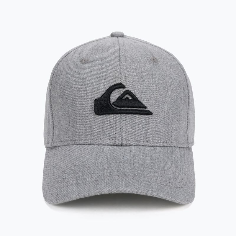 Berretto da baseball Quiksilver Decades Youth grigio chiaro in erica 2