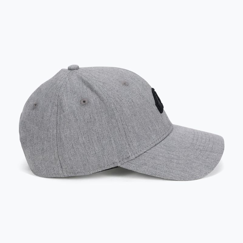 Berretto da baseball Quiksilver Decades Youth grigio chiaro in erica 3