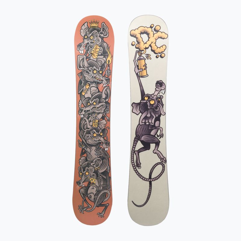 Snowboard da uomo DC PBJ multicolore
