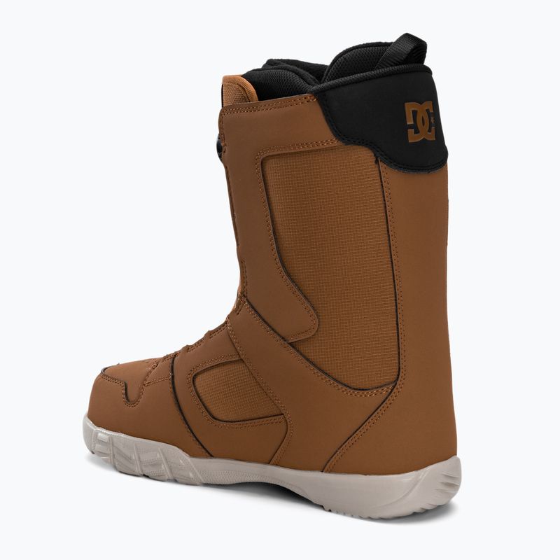 Scarponi da snowboard DC Phase Boa da uomo, color grano/nero 2