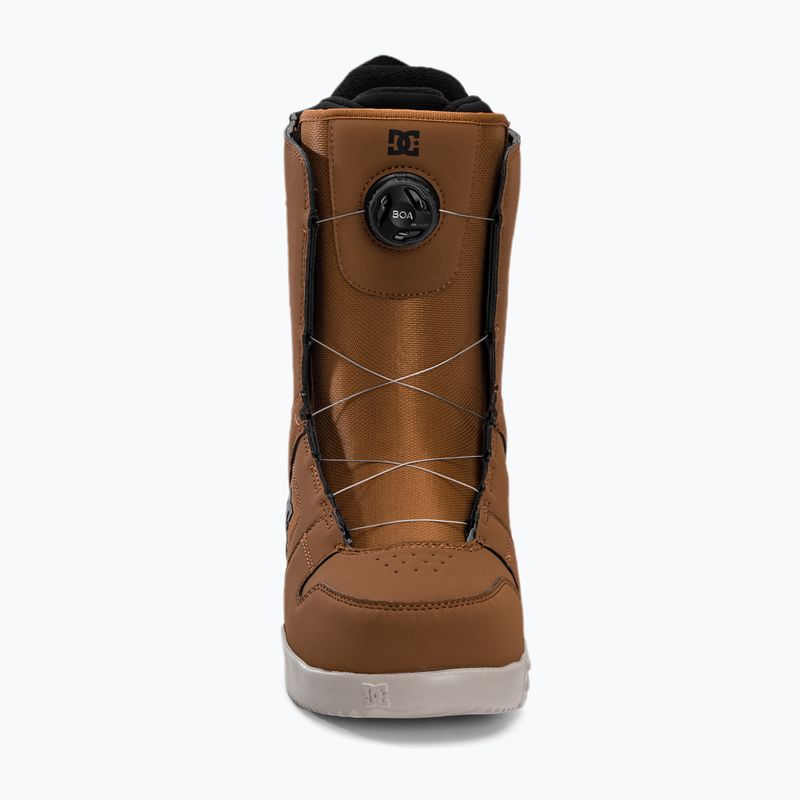 Scarponi da snowboard DC Phase Boa da uomo, color grano/nero 3