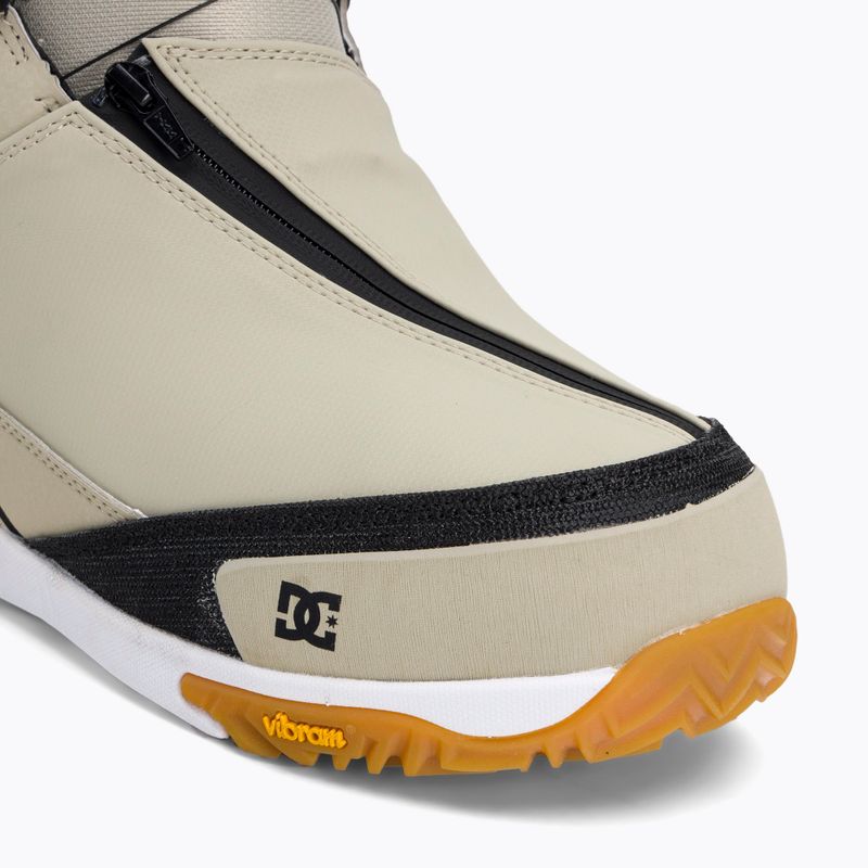 Scarponi da snowboard da uomo DC Transcend off white/gum 7